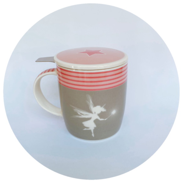 Taza fairy, porcelana 0,32 l. filtro y tapa - Imagen 2