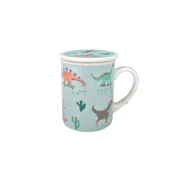 Taza fitz, porcelana 0,25 l. filtro y tapa