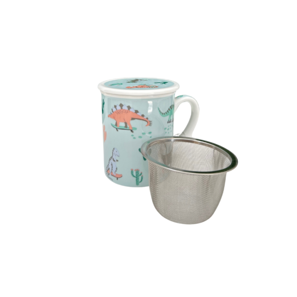 Taza fitz, porcelana 0,25 l. filtro y tapa - Imagen 2
