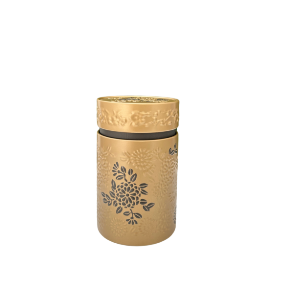 Lata yumiko, para 150 gr. Dorada. - Imagen 2