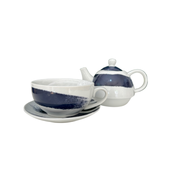 Set Mafalda, porcelana tea for one - Imagen 2
