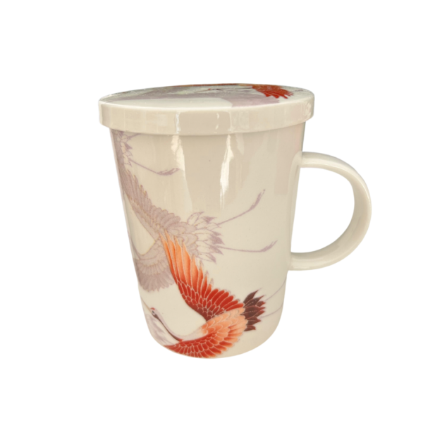 Taza Crane, porcelana. 0,30l filtro tapa porcelana - Imagen 3