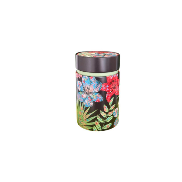 Lata rustic, para 150 gr. tonos rosa