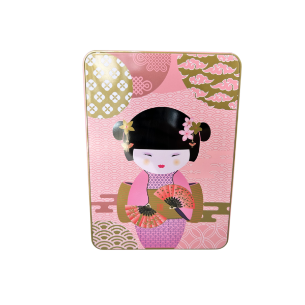 Estuche geisha, 6 compartimentos
